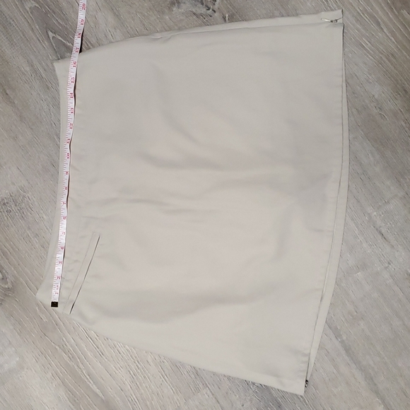 Patagonia cream golf skirt polyester women size 12 - Picture 6 of 6